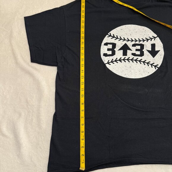3 Up 3 Down Baseball Tshirt - Picture 3 of 5